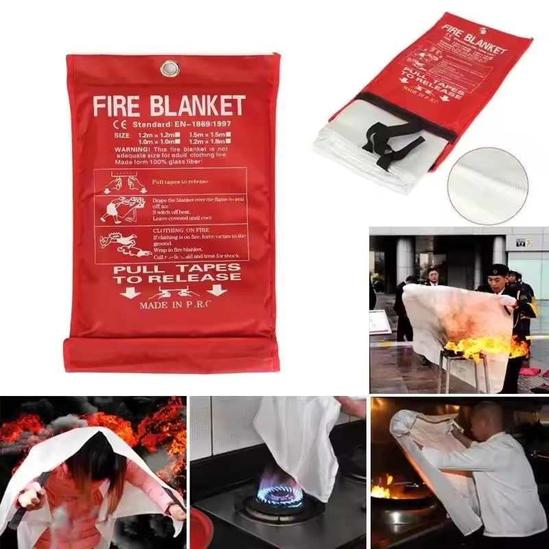 1mx1m Fire Blanket Emergency E - Fire Blanket Kitchen recensie en prijs