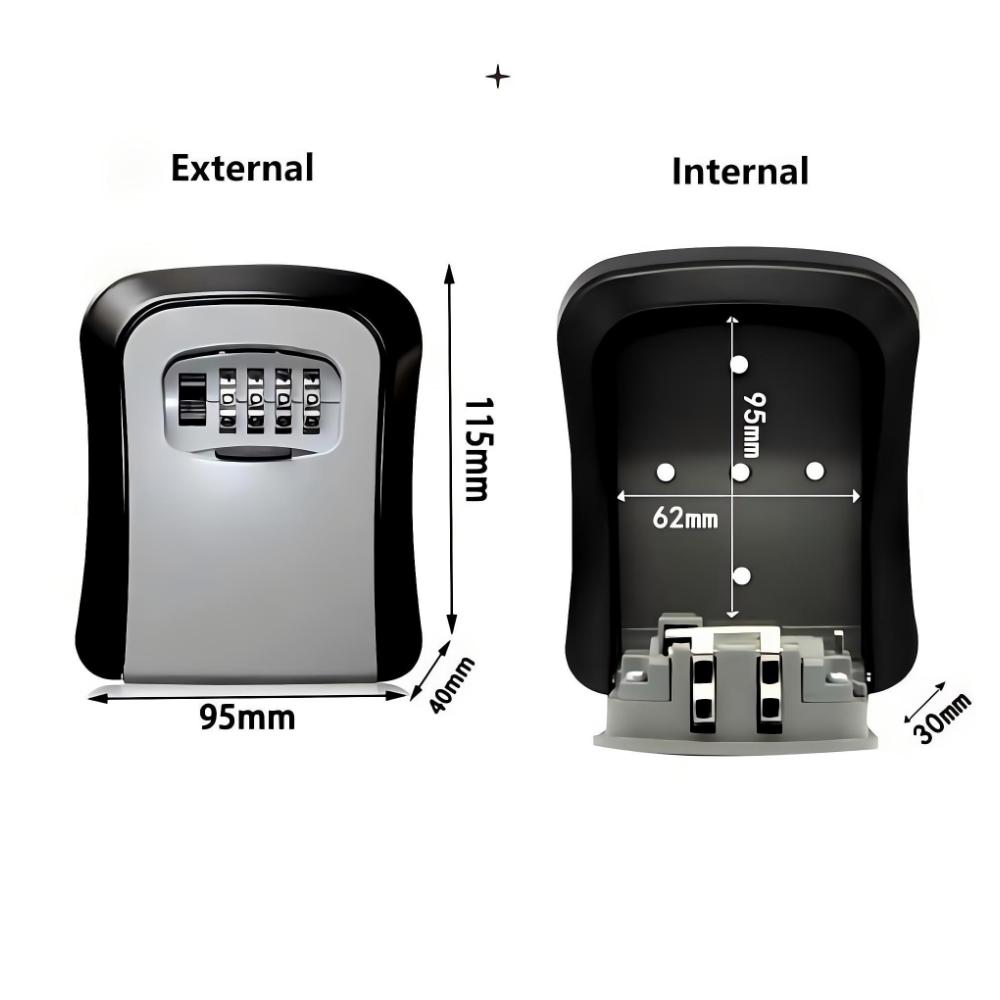 Wall Mount Key Lock Box 4 Digi - Lockbox Key Secure recensie en prijs