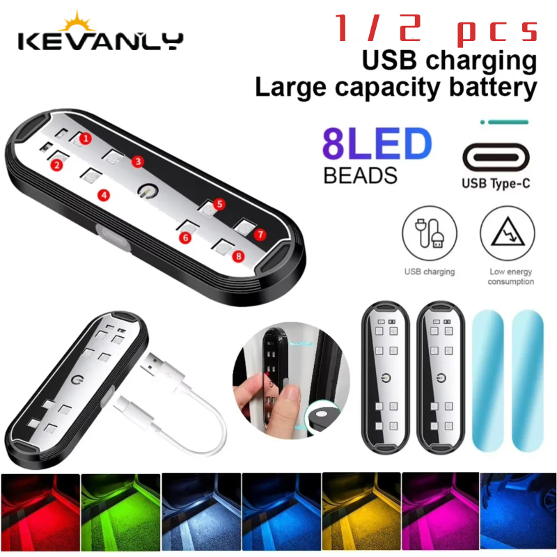 Car Door Lights LED Colorful F - Emergency Exit Sign recensie en prijs
