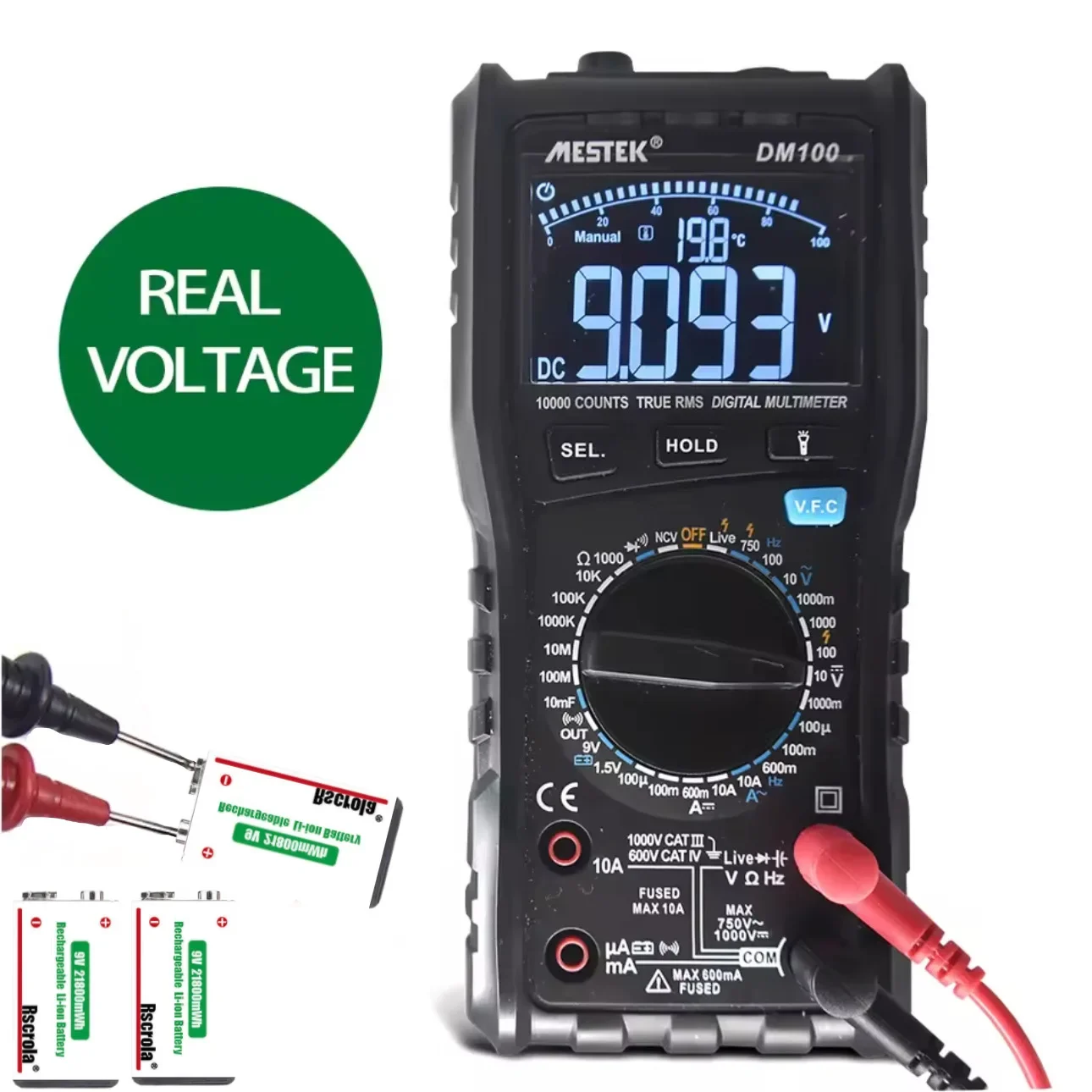 Long-Lasting 9V Rechargeable L - Smoke Detector Interconnected recensie en prijs