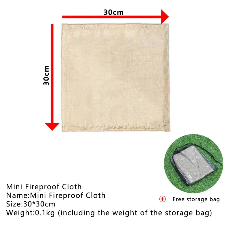 1pc Outdoor Camping Fireproof  - Fire Blanket Kitchen recensie en prijs