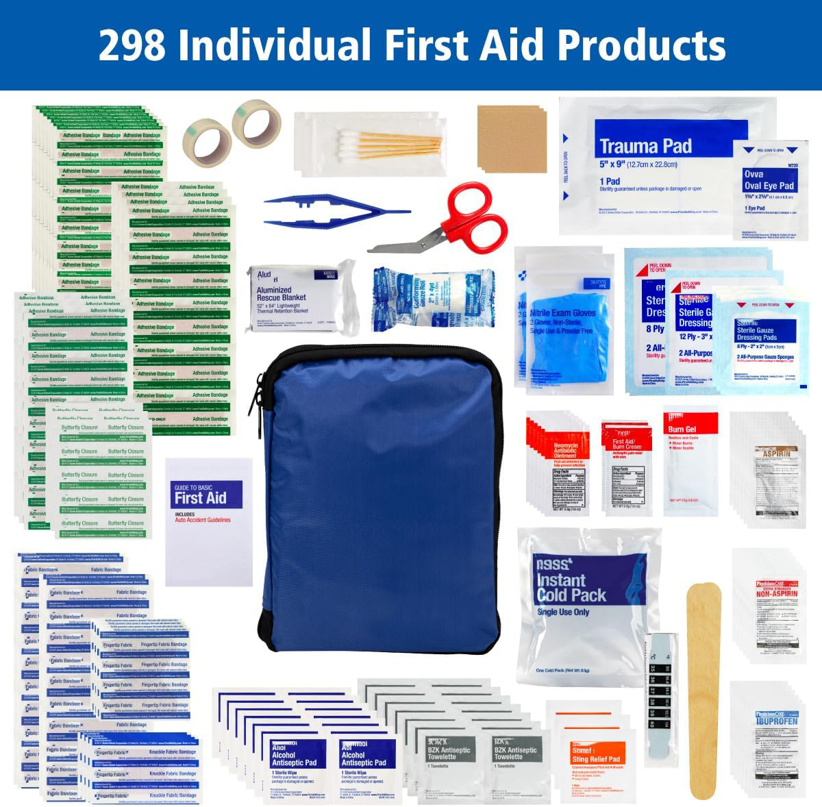 Kebon KB5029 298pcs Durable 60 - First Aid Bag Kit recensie en prijs