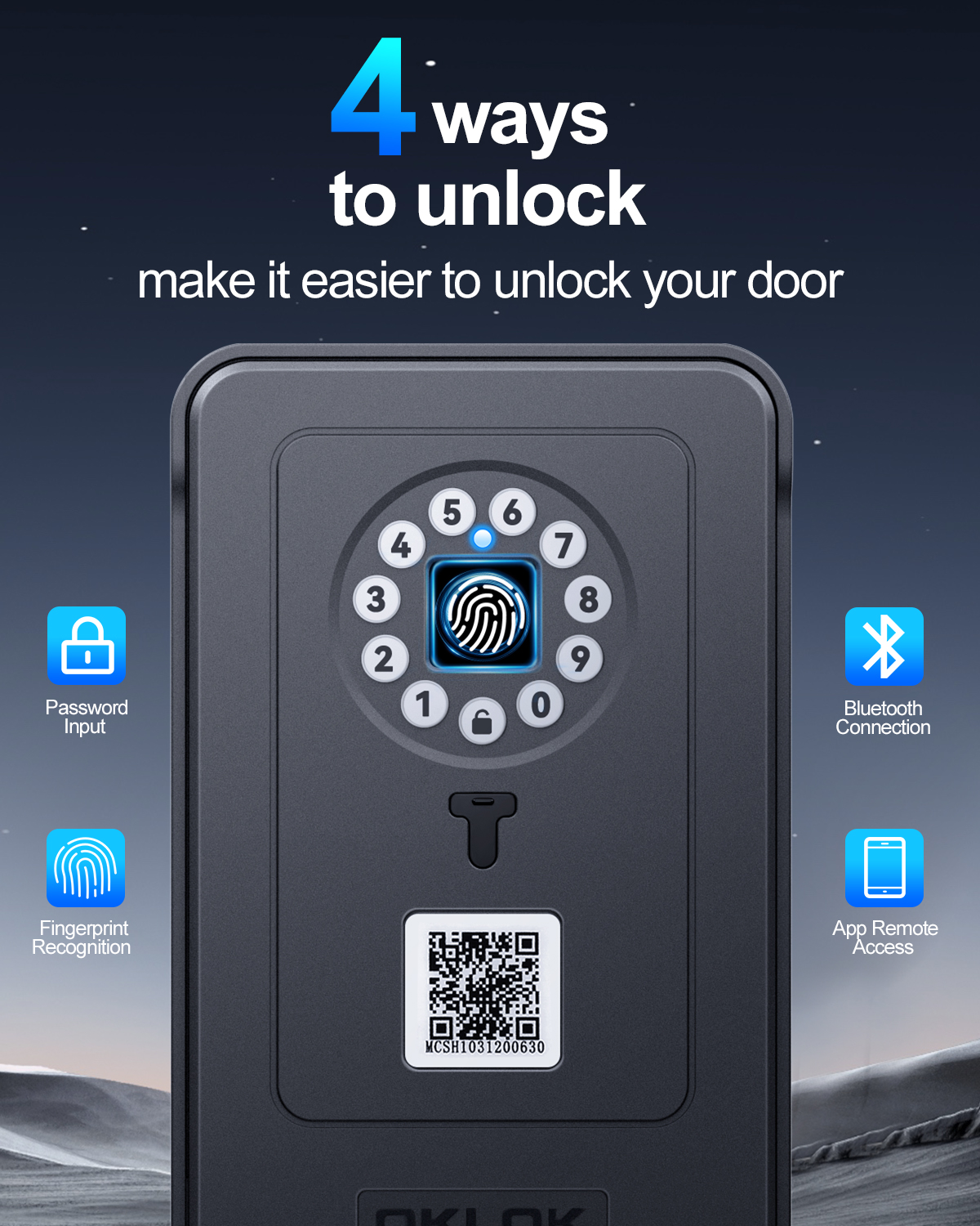 Wireless Smart lock Box Blueto - Lockbox Key Secure recensie en prijs