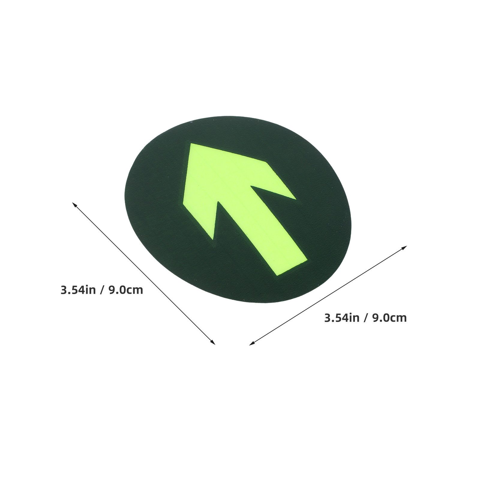 10Pcs Safety Floor Sticker Glo - Emergency Exit Sign recensie en prijs