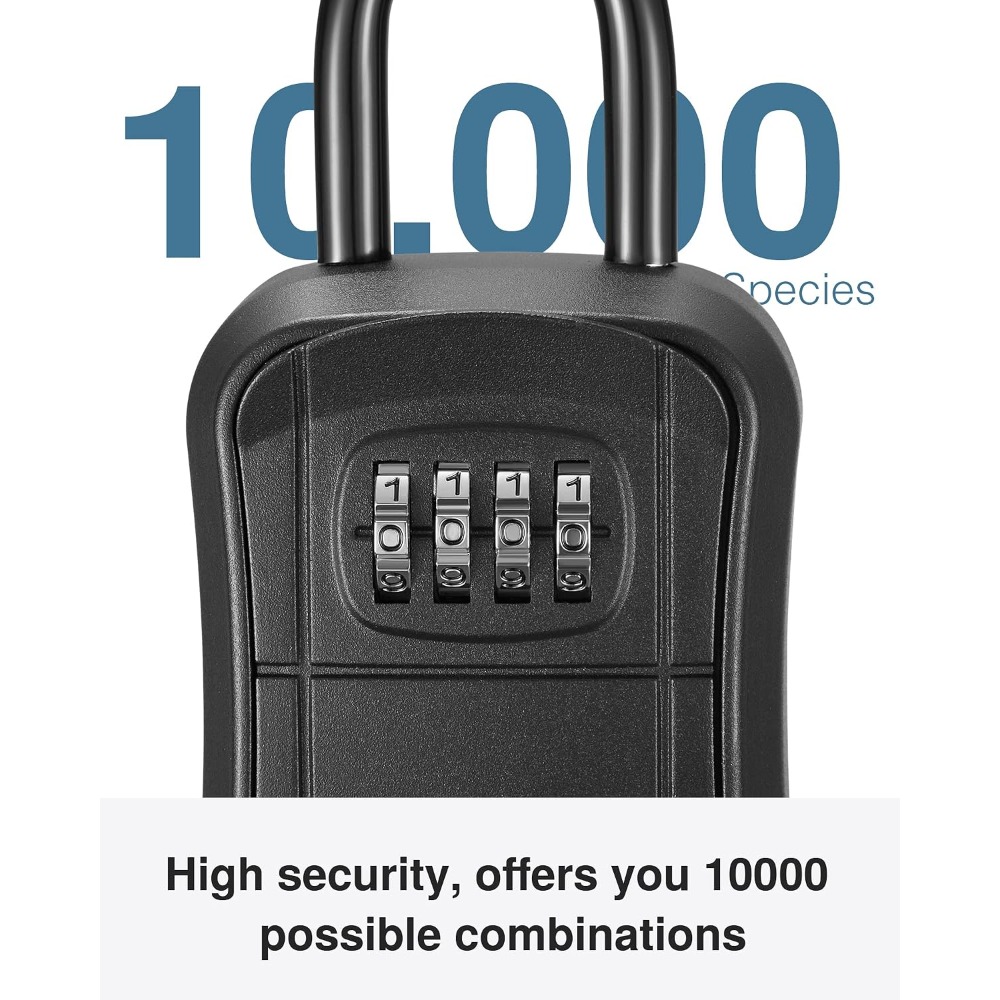 Key Lock Box, Portable Combina - Lockbox Key Secure recensie en prijs