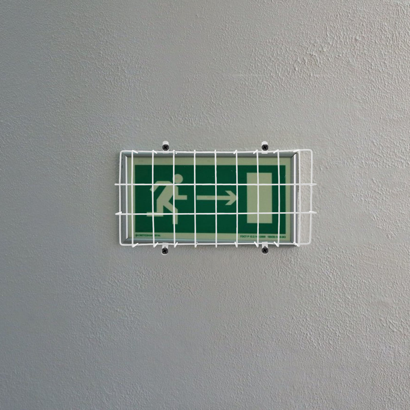 Stainless Steel Exit Sign Prot - Emergency Exit Sign recensie en prijs