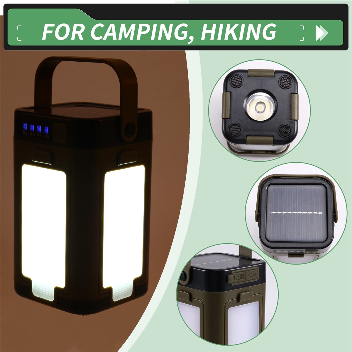 X08A Foldable LED Camping Lant - Power Outage Light recensie en prijs