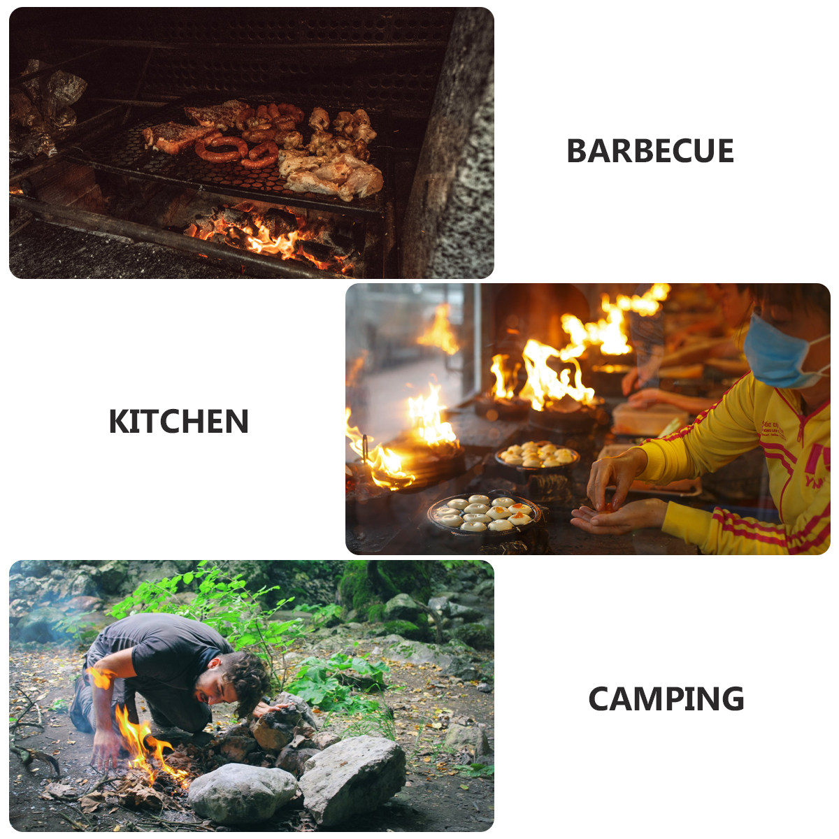 1Pcs Fire Retardant Fabric Fir - Fire Blanket Kitchen recensie en prijs