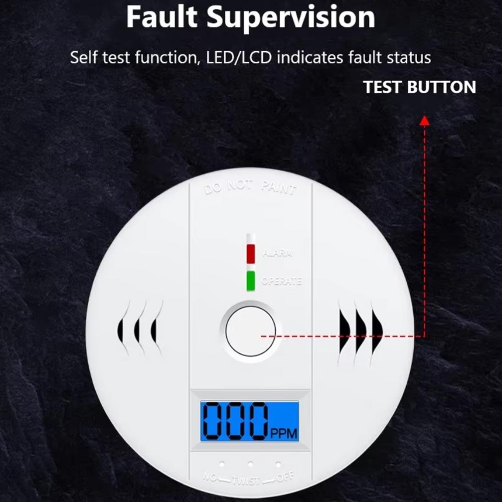 Household Carbon Monoxide Alar - Smoke Detector Interconnected recensie en prijs