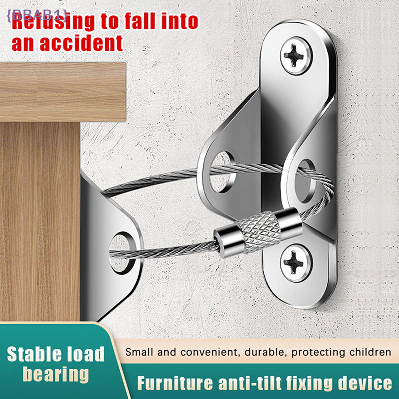 1Set Furniture Anchors Anti Ti - Earthquake Anchor Strap recensie en prijs